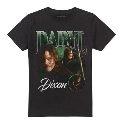 Front - The Walking Dead Unisex Adult Daryl Dixon Homage T-Shirt