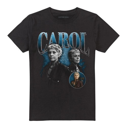 Front - The Walking Dead Unisex Adult Carol Homage T-Shirt