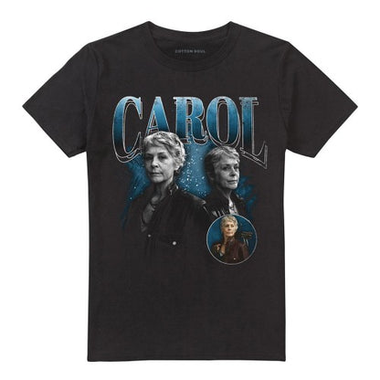 Front - The Walking Dead Unisex Adult Carol Homage T-Shirt