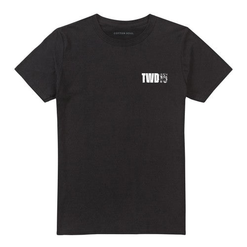 Front - The Walking Dead Unisex Adult Zombie Back Print T-Shirt