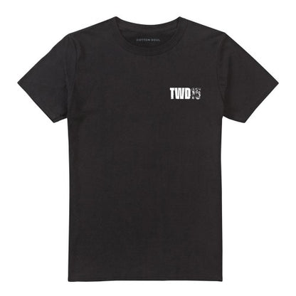 Front - The Walking Dead Unisex Adult Zombie Back Print T-Shirt