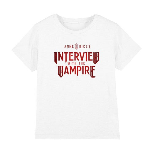 Front - Interview With The Vampire Childrens/Kids Red Logo T-Shirt