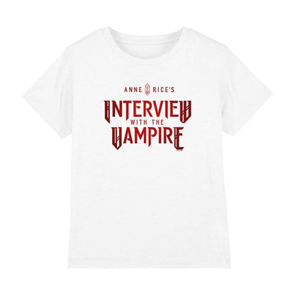 Front - Interview With The Vampire Childrens/Kids Red Logo T-Shirt