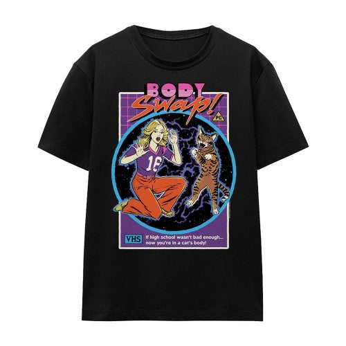 Front - Steven Rhodes Womens/Ladies Body Swap T-Shirt