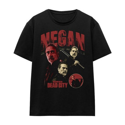 Front - The Walking Dead Womens/Ladies Dead City Negan Homage T-Shirt