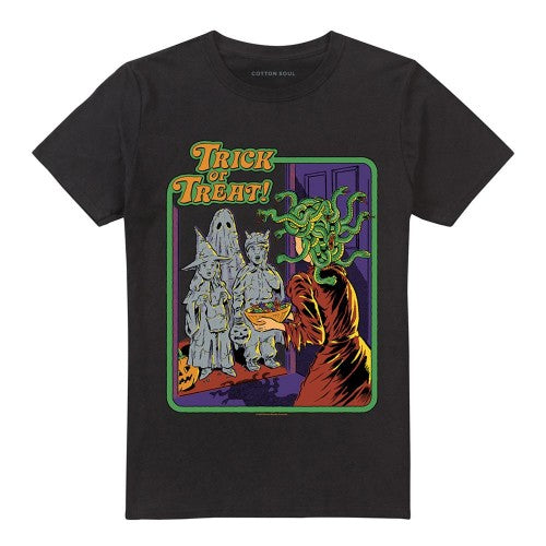 Front - Steven Rhodes Unisex Adult Trick Or Treat T-Shirt