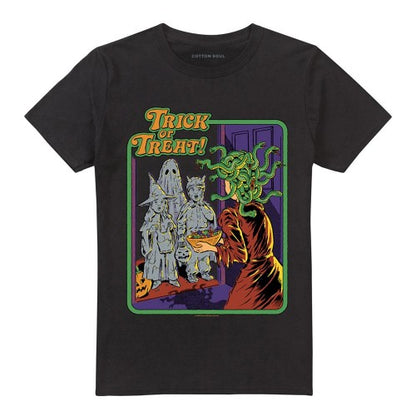 Front - Steven Rhodes Unisex Adult Trick Or Treat T-Shirt