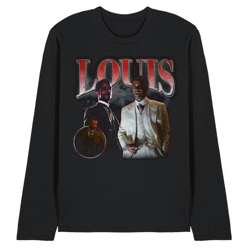 Front - Interview With The Vampire Unisex Adult Louis Homage Long-Sleeved T-Shirt
