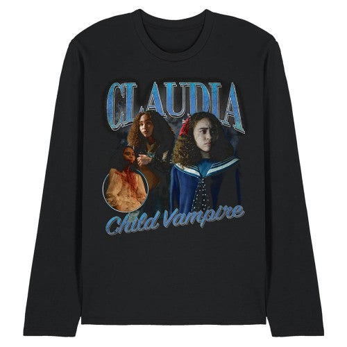 Front - Interview With The Vampire Unisex Adult Claudia Homage Long-Sleeved T-Shirt