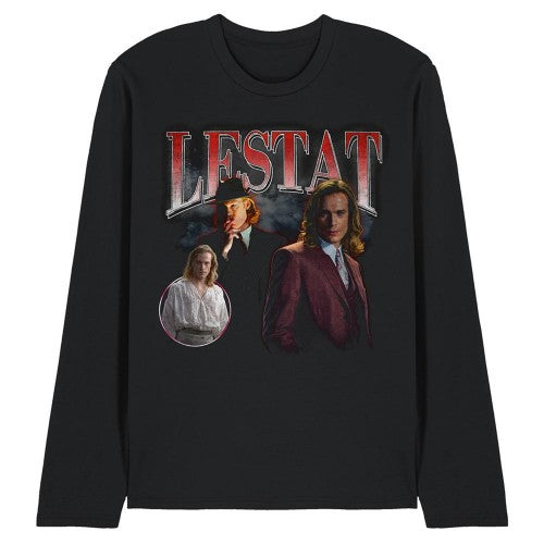 Front - Interview With The Vampire Unisex Adult Lestat Homage Long-Sleeved T-Shirt
