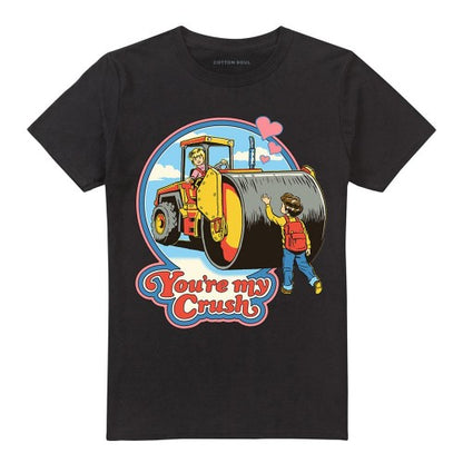 Front - Steven Rhodes Unisex Adult You´re My Crush T-Shirt