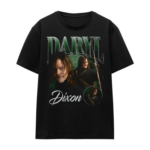 Front - The Walking Dead Womens/Ladies Daryl Dixon Homage T-Shirt