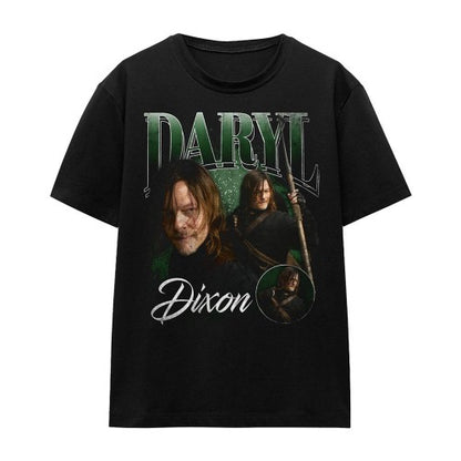 Front - The Walking Dead Womens/Ladies Daryl Dixon Homage T-Shirt