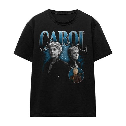 Front - The Walking Dead Womens/Ladies Carol Homage T-Shirt