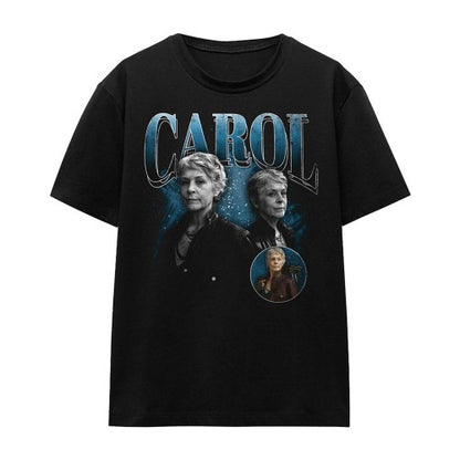 Front - The Walking Dead Womens/Ladies Carol Homage T-Shirt