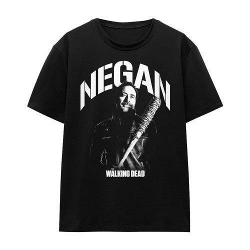 Front - The Walking Dead Womens/Ladies Negan Mono T-Shirt