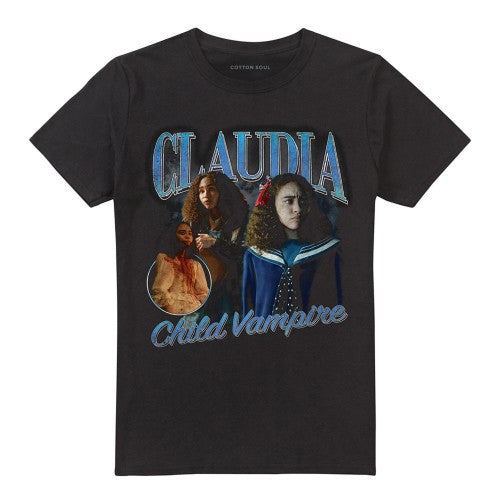 Front - Interview With The Vampire Unisex Adult Claudia Homage T-Shirt