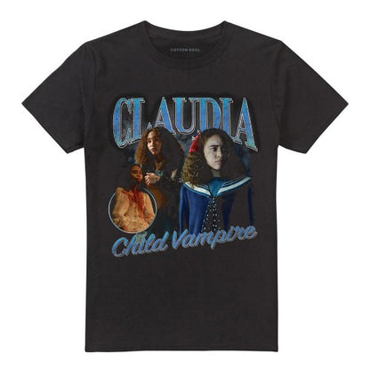 Front - Interview With The Vampire Unisex Adult Claudia Homage T-Shirt