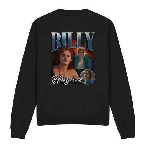 Front - Stranger Things Unisex Adult Billy Homage Sweatshirt