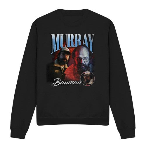 Front - Stranger Things Unisex Adult Murray Homage Sweatshirt
