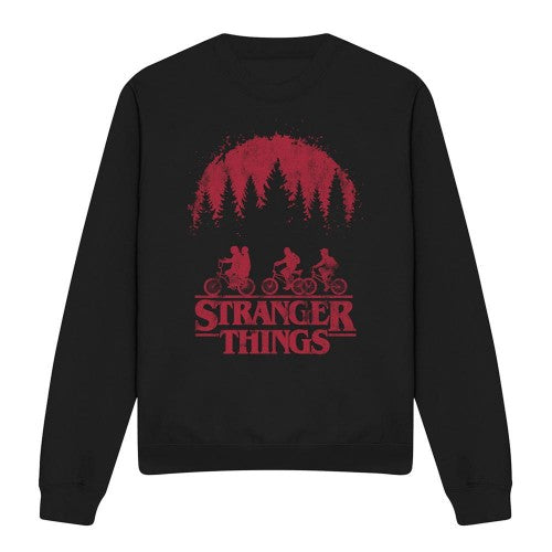 Front - Stranger Things Unisex Adult Bike Sweatshirt