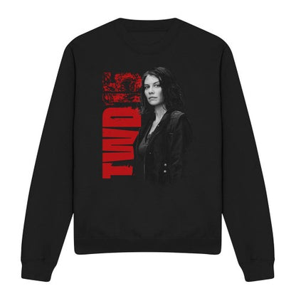 Front - The Walking Dead Unisex Adult Maggie Greene 15 Sweatshirt