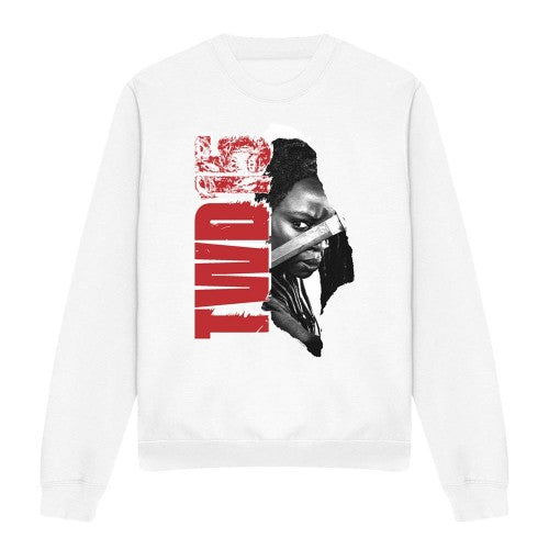 Front - The Walking Dead Unisex Adult Michonne 15 Sweatshirt