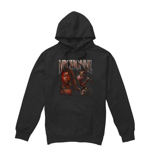 Front - The Walking Dead Unisex Adult The Ones Who Lived Michonne Homage Hoodie