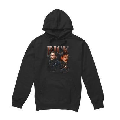 Front - The Walking Dead Unisex Adult The Ones Who Lived Rick Grimes Homage Hoodie