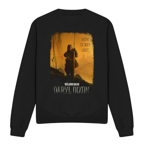Front - The Walking Dead: Daryl Dixon Unisex Adult Poster Sweatshirt