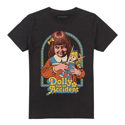Front - Steven Rhodes Unisex Adult Dolly Has An Accident T-Shirt