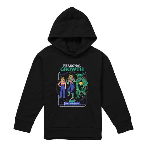 Front - Steven Rhodes Childrens/Kids Personal Growth Hoodie