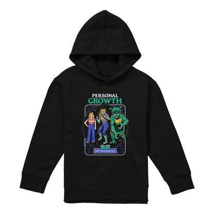 Front - Steven Rhodes Childrens/Kids Personal Growth Hoodie