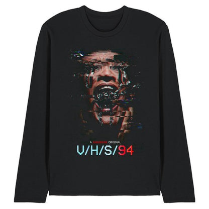 Front - V/H/S/94 Unisex Adult Key Art Long-Sleeved T-Shirt