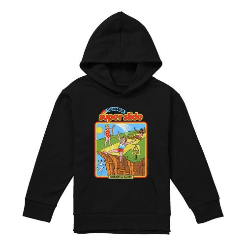 Front - Steven Rhodes Childrens/Kids Summer Super Slide Hoodie