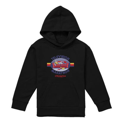 Front - Steven Rhodes Childrens/Kids Television Marathon Champion Hoodie