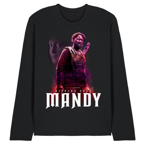 Front - Mandy Unisex Adult Ready For Revenge Long-Sleeved T-Shirt