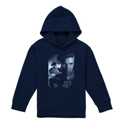 Front - Elvis Presley Childrens/Kids Reverent Pull Over Hoodie