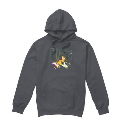 Front - Elvis Presley Unisex Adult Multicoloured Hoodie