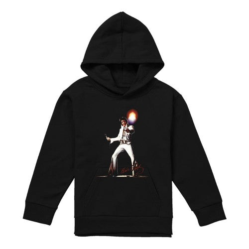 Front - Elvis Presley Childrens/Kids Glorious Pull Over Hoodie