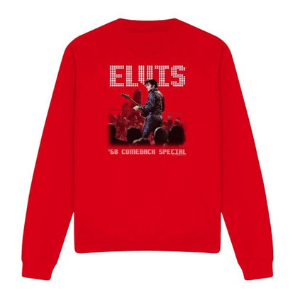 Front - Elvis Presley Unisex Adult Return Of The King Sweatshirt