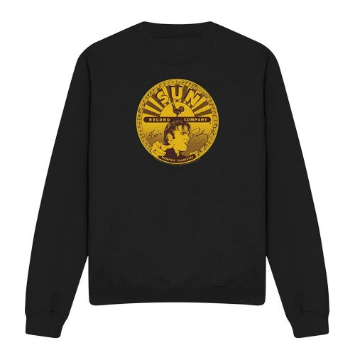 Front - Elvis Presley Unisex Adult Full Sun Label Sweatshirt
