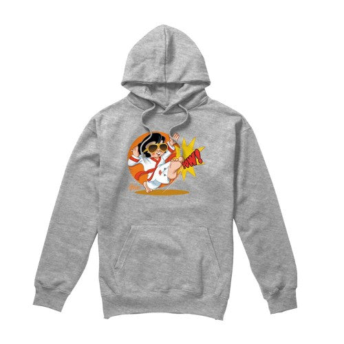 Front - Elvis Presley Unisex Adult Karate King Hoodie
