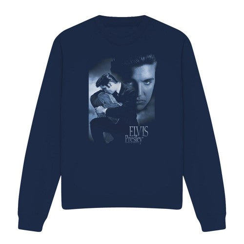 Front - Elvis Presley Unisex Adult Reverent Sweatshirt