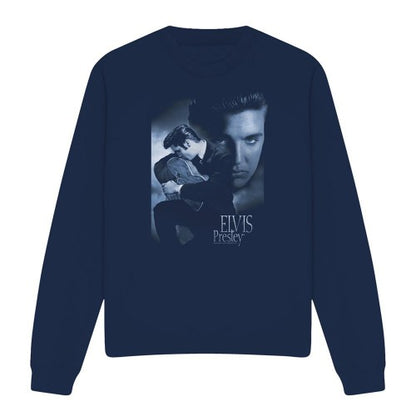 Front - Elvis Presley Unisex Adult Reverent Sweatshirt