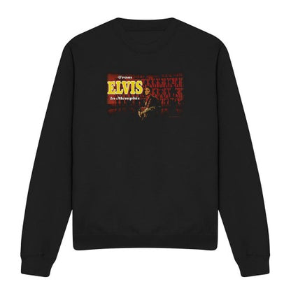 Front - Elvis Unisex Adult In Memphis Sweatshirt