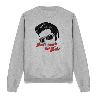 Front - Elvis Unisex Adult Don´t Touch The Hair 2 Sweatshirt