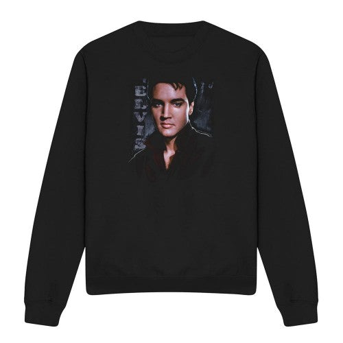 Front - Elvis Presley Unisex Adult Tough Sweatshirt