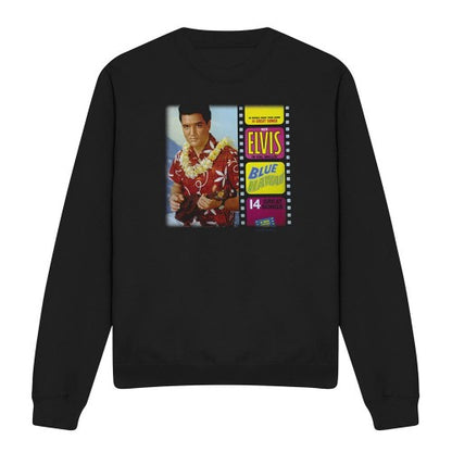 Front - Elvis Unisex Adult Blue Hawaii Album Sweatshirt