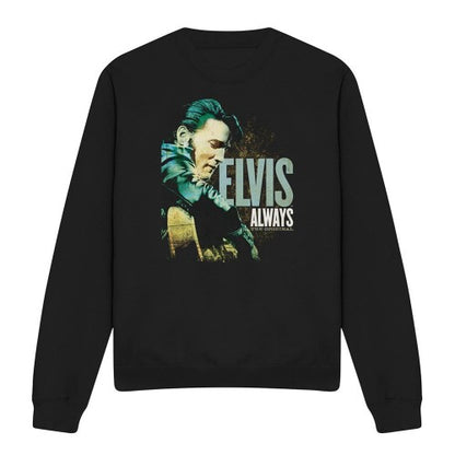 Front - Elvis Presley Unisex Adult Always The Original Sweatshirt